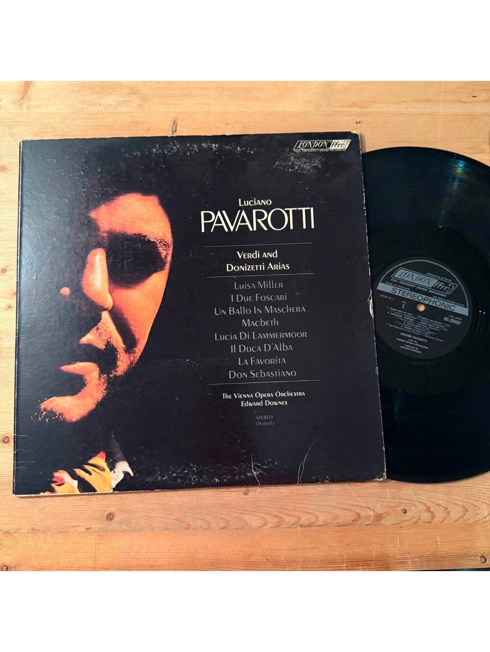 Luciano Pavarotti - Verdi and Donizetti Arias 33rpm VG+ VR21